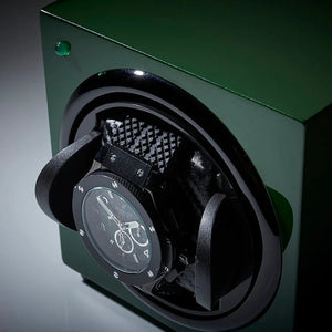 Barrington Racing Green Watch Winder-3-Watch Box Studio