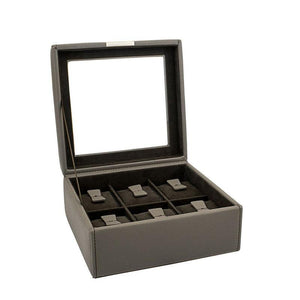 Friedrich Bond Taupe Watch Box-4-Watch Box Studio