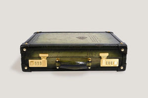 Green Olive Parchment Master Edition Watch Box-4-Watch Box Studio