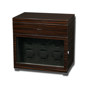 Luxury Watch Winder - Macassar Series 6-1-Watch Box Studio
