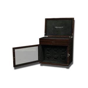 Luxury Watch Winder - Macassar Series 6-2-Watch Box Studio