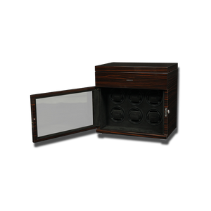 Luxury Watch Winder - Macassar Series 6-3-Watch Box Studio