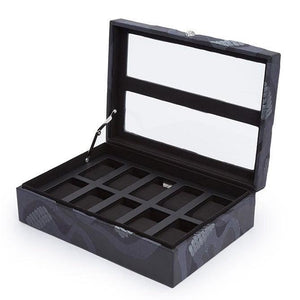 Watch Box - Black Memento Mori-1-Watch Box Studio