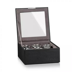 Watch Box - Heisse 6-Slot Black Case-1-Watch Box Studio