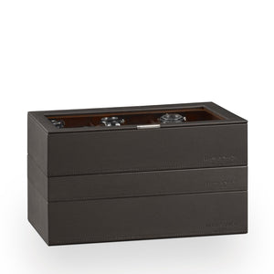 Watch Box - Heisse XXL Brown-1-Watch Box Studio