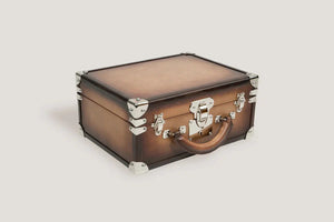 Watch Box - Java Brown Patina Trunk-5-Watch Box Studio