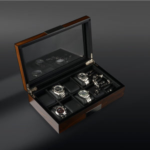 Watch Box - Monterray Satin Walnut-8-Watch Box Studio
