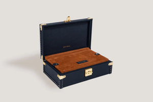 Watch Box - Petra Togo Dark Blue-4-Watch Box Studio