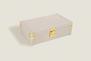Watch Box - Petra Togo Light Cream-2-Watch Box Studio