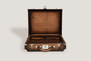 Watch Box - Trunk Parchment Brown-3-Watch Box Studio