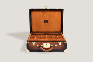 Watch Box - Trunk Parchment Light Tan-2-Watch Box Studio