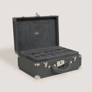 Watch Box - Trunk Togo Dark Grey-1-Watch Box Studio
