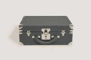 Watch Box - Trunk Togo Dark Grey-2-Watch Box Studio