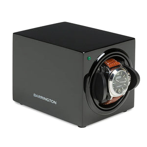 Watch Winder - Barrington Shadow Black-1-Watch Box Studio