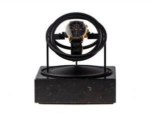 Watch Winder - Black Marble-3-Watch Box Studio