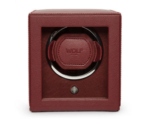 Watch Winder - Bordeaux Cube Cover-3-Watch Box Studio