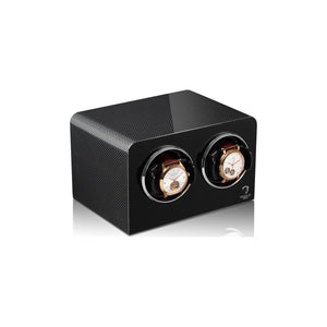 Watch Winder - Carbon Duo Bedside-2-Watch Box Studio
