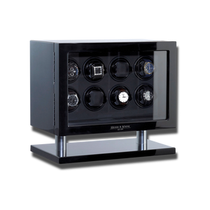 Watch Winder - Collector Black-1-Watch Box Studio