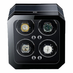 Watch Winder - Gioco Carbon-1-Watch Box Studio