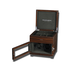 Watch Winder - Macassar Series 2-3-Watch Box Studio