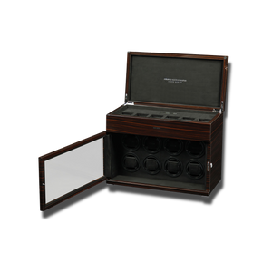 Watch Winder - Macassar Series 8-2-Watch Box Studio