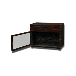 Watch Winder - Macassar Series 8-3-Watch Box Studio