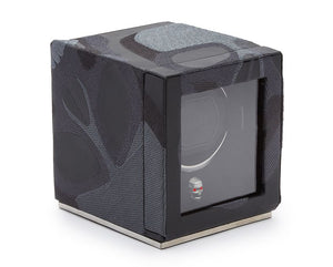 Watch Winder - Momento Mori Black Single Slot-3-Watch Box Studio
