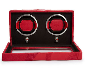 Watch Winder - Momento Mori Red Duo-4-Watch Box Studio