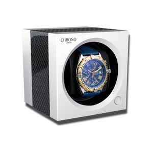 Watch Winder - One White Carbon-1-Watch Box Studio