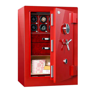 Watch Winder - Scarlet Safe Box-1-Watch Box Studio