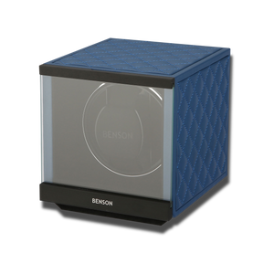 Watch Winder - Swiss Series 1 Blue-1-Watch Box Studio