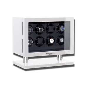 Watch Winder - White Collector-1-Watch Box Studio
