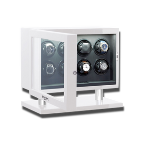 Watch Winder - White Collector-2-Watch Box Studio