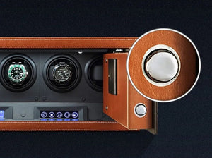 Raven V34 Safe Winder-3-Watch Box Studio