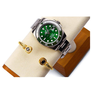 Watch Holder - Cozy Cream-3-Watch Box Studio