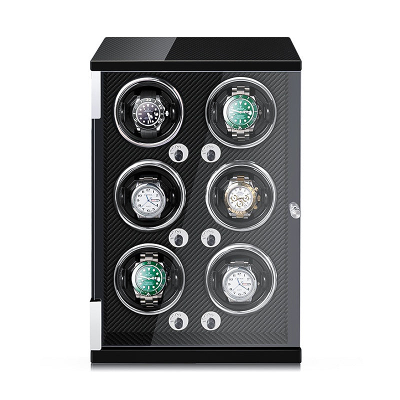 Automatic Watch Winder - Classic Carbon-1-Watch Box Studio