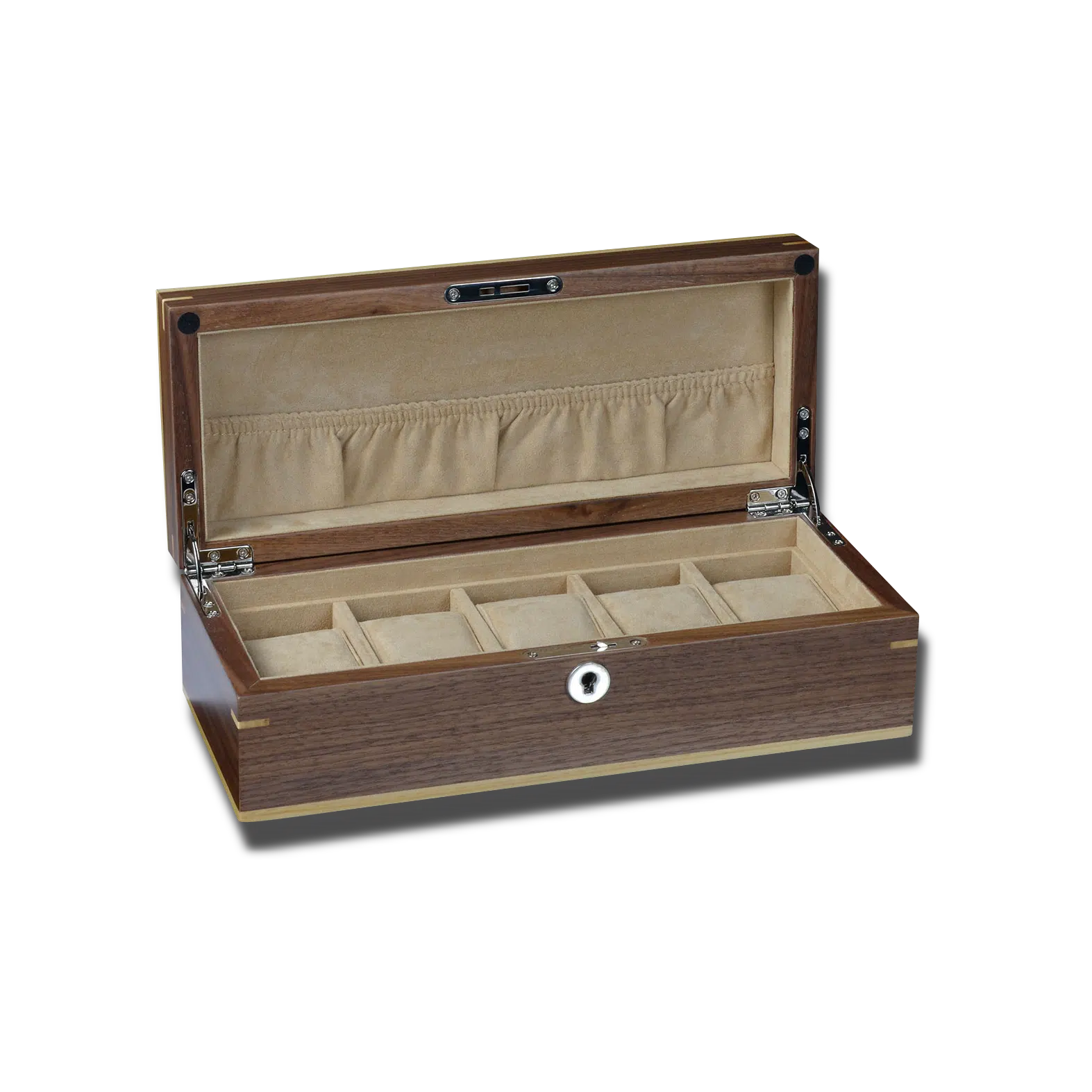 Classic Wooden Watch Box - Heisse Boisé-1-Watch Box Studio