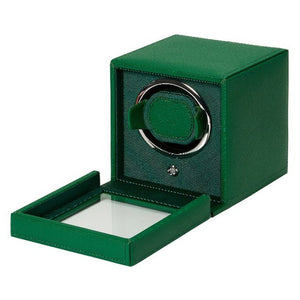 Fruity Green Cube Cover Watch Winder-2-Watch Box Studio
