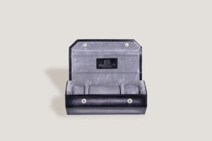 Hexagonal Grey Galata Watch Box-3-Watch Box Studio