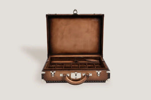 Java Brown Trunk Watch Box-3-Watch Box Studio