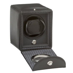 Single Watch Winder UnderWood Carbon - Watch Winder-3-Watch Box Studio