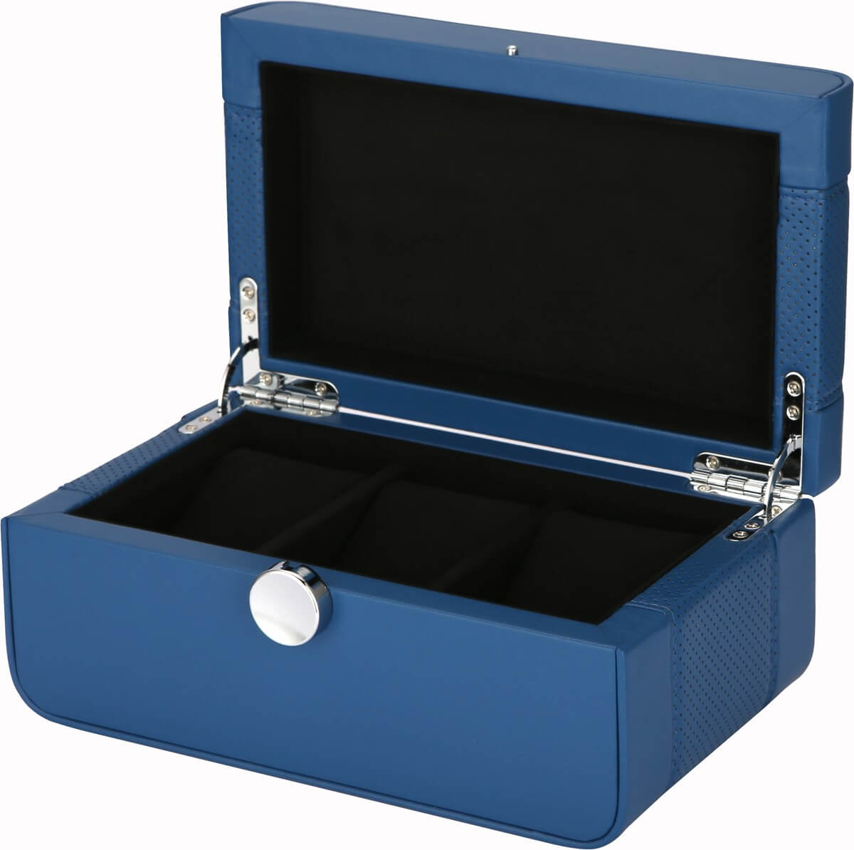 Watch Box - Benson Three Blue-1-Watch Box Studio