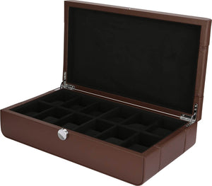 Watch Box - Benson Twelve Brown-1-Watch Box Studio