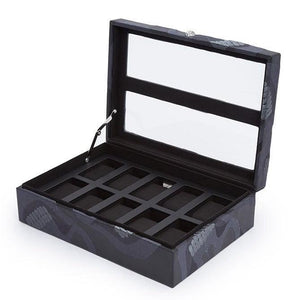 Watch Box - Black Memento Mori-1-Watch Box Studio