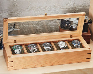 Watch Box - Flatiron Fir-6-Watch Box Studio