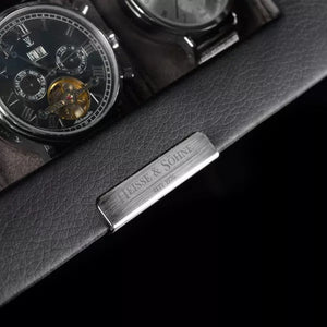 Watch Box - Heisse 6-Slot Black Case-6-Watch Box Studio