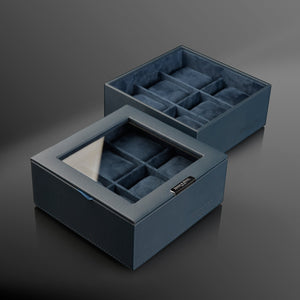 Watch Box - Heisse Double L Blue-4-Watch Box Studio