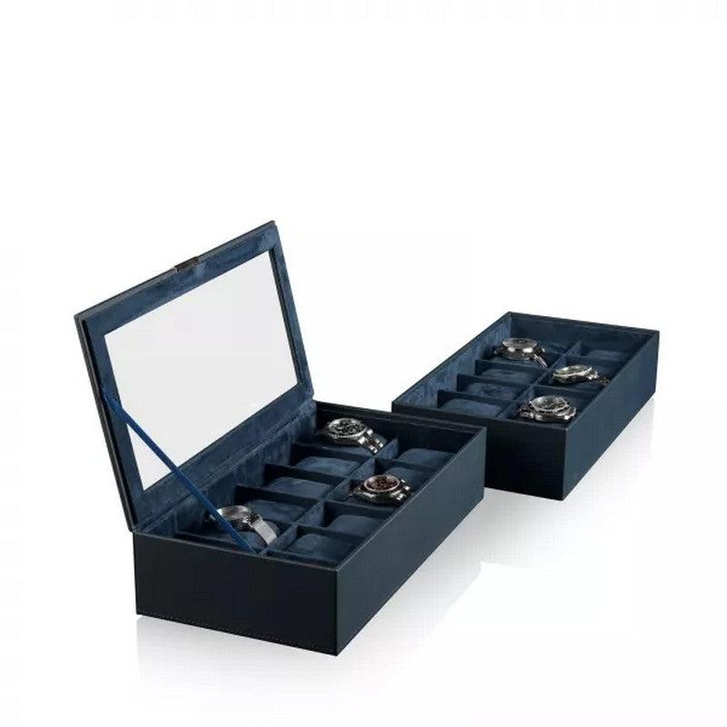 Watch Box - Heisse Mirage Blue-7-Watch Box Studio