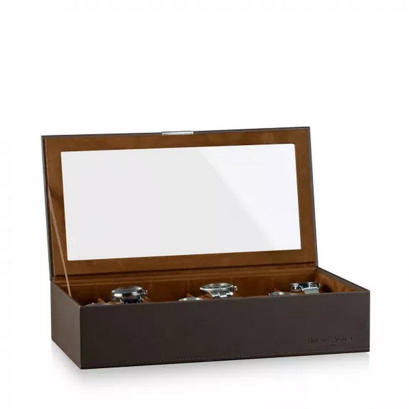 Watch Box - Heisse Mirage Brown-1-Watch Box Studio