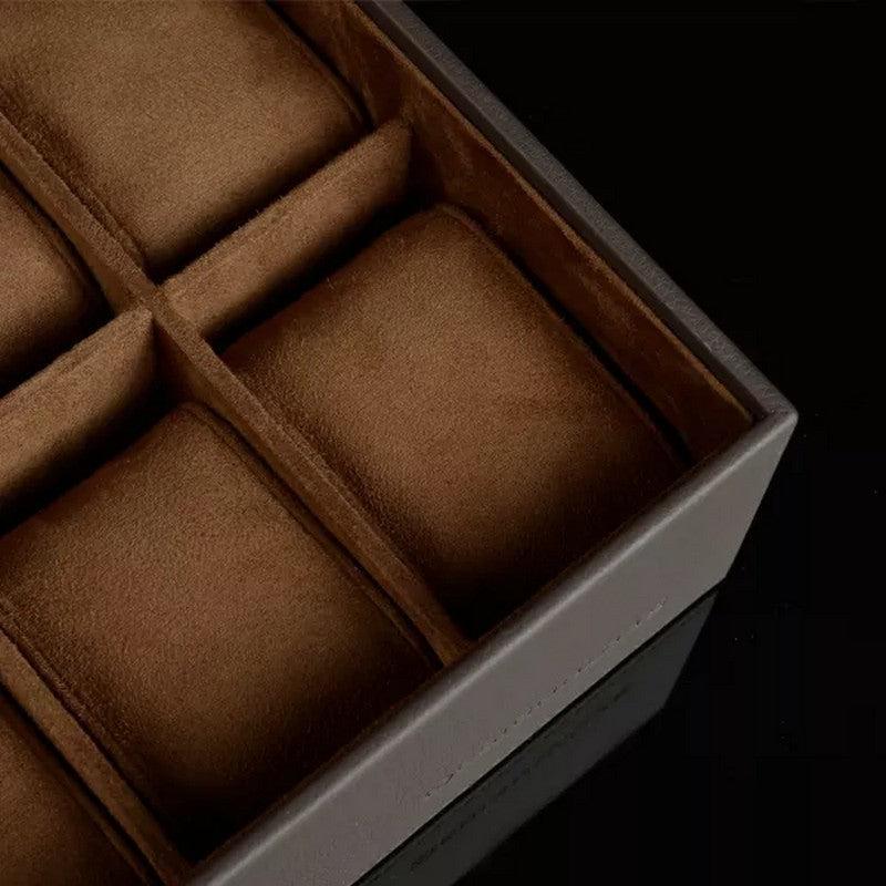 Watch Box - Heisse Mirage Brown-4-Watch Box Studio